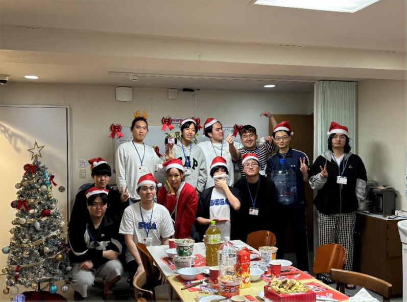 【2025年つつじヶ丘男子学生会館クリスマス会】開催しました！